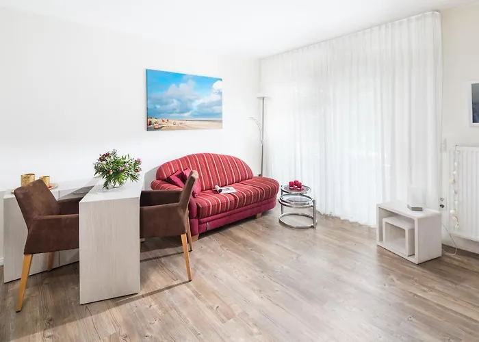 מלון דירות Haus Bracht- Direkt Am Kurplatz ג'וסט